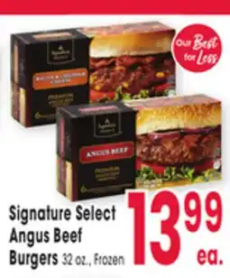Jewel-Osco Signature Select Angus Beef Burgers offer