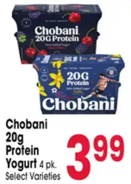 Jewel-Osco Chobani 20g Protein Yogurt offer