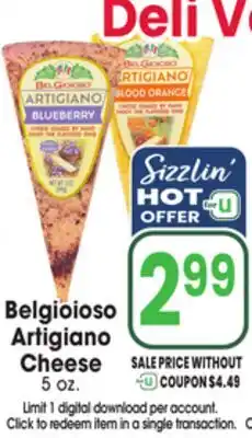 Jewel-Osco Belgioioso Artigiano Cheese offer