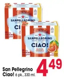 Jewel-Osco San Pellegrino Ciao! offer