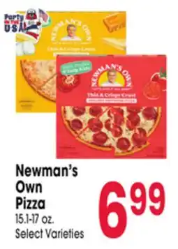 Jewel-Osco Newman's Own Pizza offer