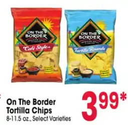 Jewel-Osco On The Border Tortilla Chips offer