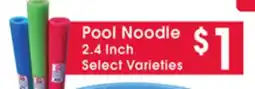 Jewel-Osco Pool Noodle offer