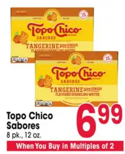 Jewel-Osco Topo Chico Sabores offer