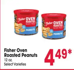 Jewel-Osco Fisher Oven Roasted Peanuts offer