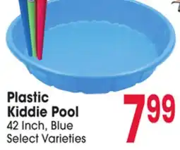 Jewel-Osco Plastic Kiddie Pool offer