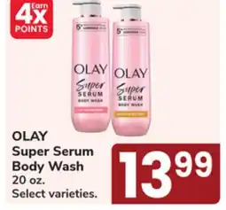 Jewel-Osco OLAY Super Serum Body Wash offer