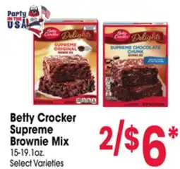 Jewel-Osco Betty Crocker Supreme Brownie Mix offer