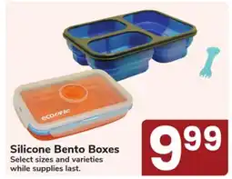Jewel-Osco Silicone Bento Boxes offer