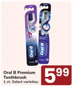 Jewel-Osco Oral B Premium Toothbrush offer