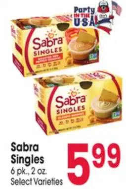 Jewel-Osco Sabra Singles offer