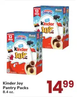 Jewel-Osco Kinder Joy Pantry Packs offer
