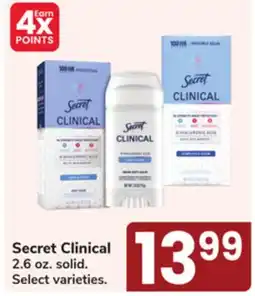 Jewel-Osco Secret Clinical offer