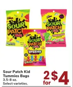 Jewel-Osco Sour Patch Kid Tummies Bags offer