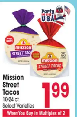 Jewel-Osco Mission Street Tacos offer