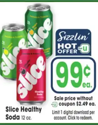 Jewel-Osco Slice Healthy Soda offer