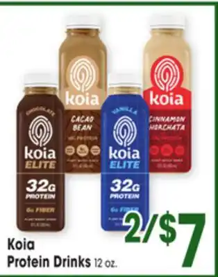 Jewel-Osco Koia Protein Drinks offer