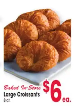 Jewel-Osco Large Croissants offer