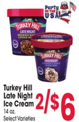 Jewel-Osco Turkey Hill Late Night Ice Cream offer