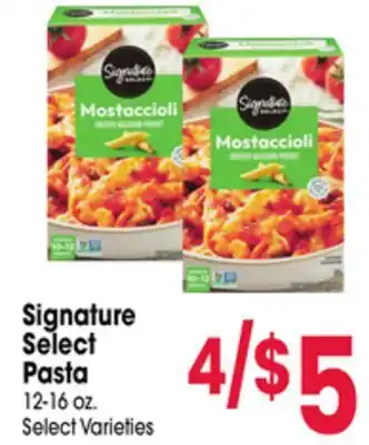 Jewel-Osco Signature Select Pasta offer