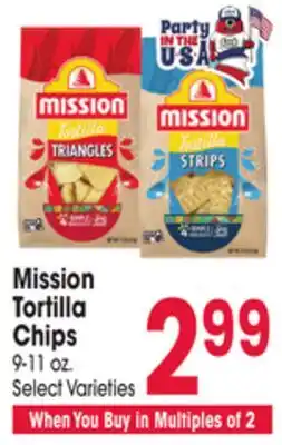 Jewel-Osco Mission Tortilla Chips offer