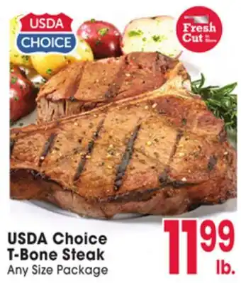 Jewel-Osco USDA Choice T-Bone Steak offer