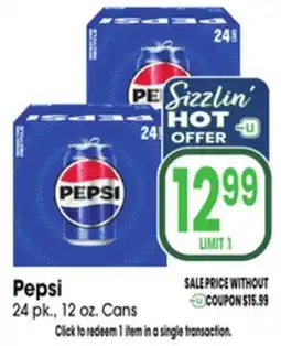 Jewel-Osco Pepsi offer