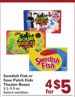 Jewel-Osco Swedish Fish or Sour Patch Kids Theater Boxes offer