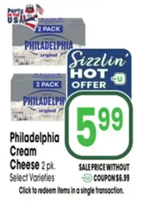 Jewel-Osco Philadelphia Cream Cheese offer