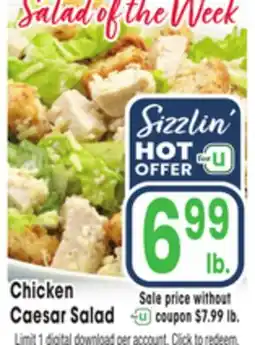 Jewel-Osco Chicken Caesar Salad offer