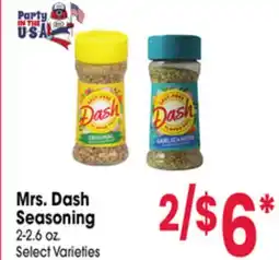 Jewel-Osco Mrs. Dash Seasoning offer