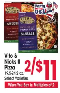 Jewel-Osco Vito & Nicks II Pizza offer