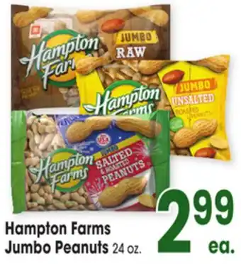 Jewel-Osco Hampton Farms Jumbo Peanuts offer