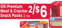Jewel-Osco Olli Premium Meat & Cracker Snack Packs offer