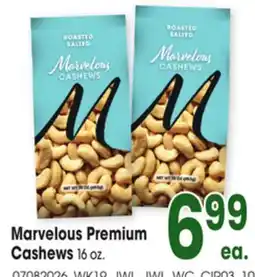 Jewel-Osco Marvelous Premium Cashews offer