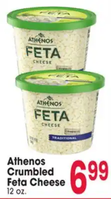 Jewel-Osco Athenos Crumbled Feta Cheese offer