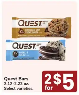 Jewel-Osco Quest Bars offer