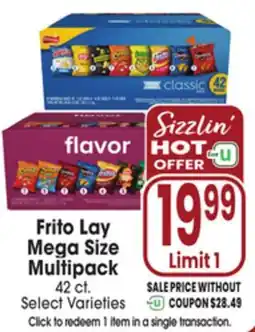 Jewel-Osco Frito Lay Mega Size Multipack offer
