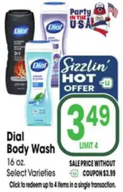 Jewel-Osco Dial Body Wash offer