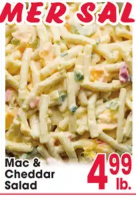 Jewel-Osco Mac & Cheddar Salad offer