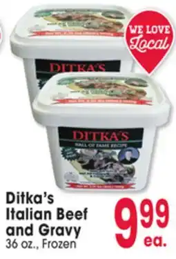 Jewel-Osco Ditka's Italian Beef and Gravy offer