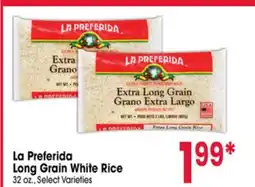 Jewel-Osco La Preferida Long Grain White Rice offer