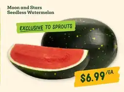 Sprouts Farmers Market Moon and Stars Seedless Watermelon offer