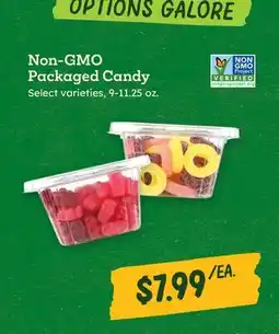 Sprouts Farmers Market Non-GMO Packaged Candy offer