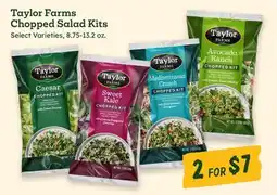 Sprouts Farmers Market Taylor Farms Chopped Salad Kits offer