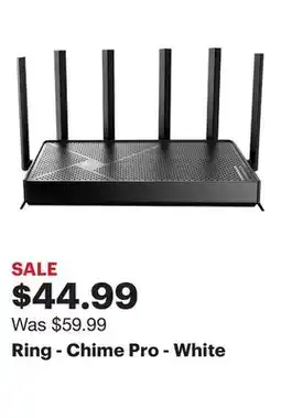 Best Buy Ring - Chime Pro - White offer