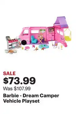 Best Buy Barbie - Dream Camper Vehicle Playset offer
