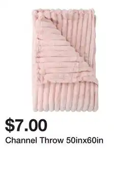 Five Below Channel Throw 50inx60in offer
