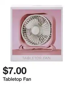 Five Below Tabletop Fan offer