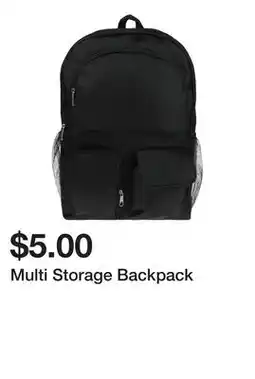 Five Below Multi Storage Backpack offer